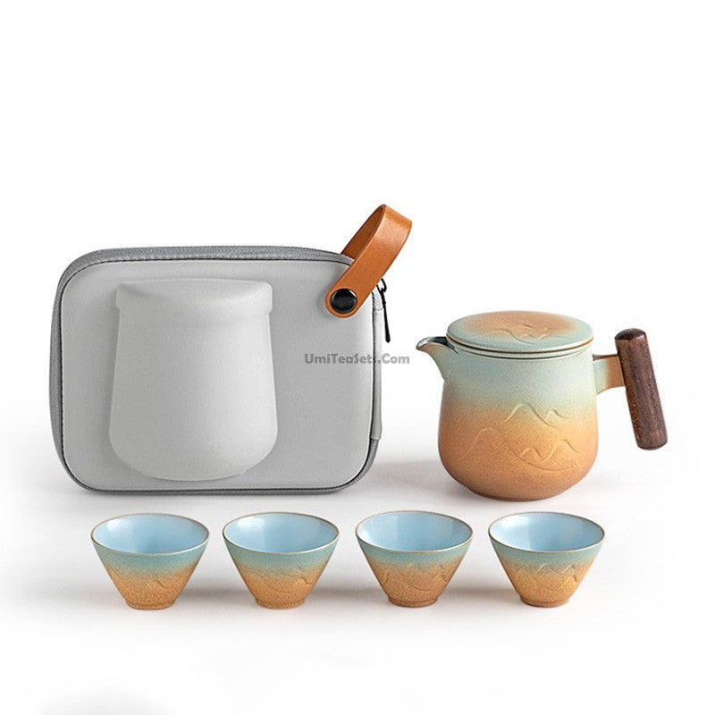 Mountain and Sea Travel Tea Set – Umi Tea Sets