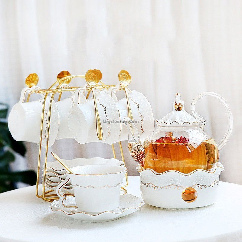 British Afternoon Tea Set With Warmer