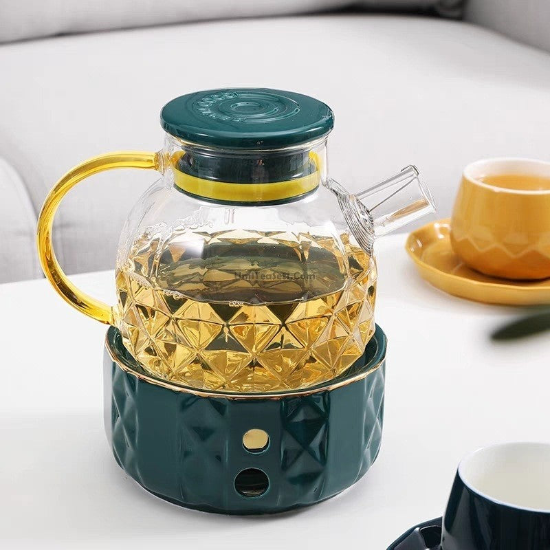 Modern Afternoon Tea Set With Warmer