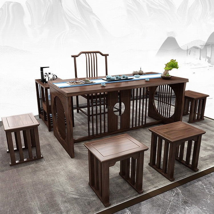 Sassafras Wood Chinese Gongfu Tea Table