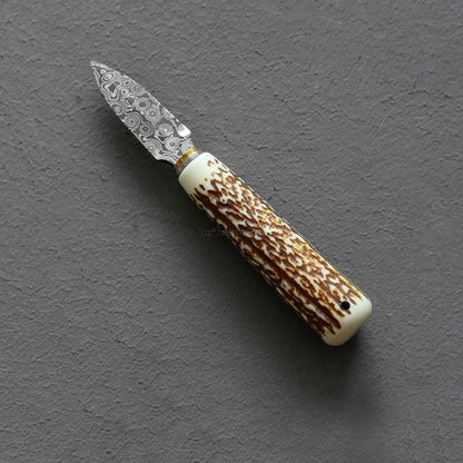 Handmade Antler Shaped Tea Knife