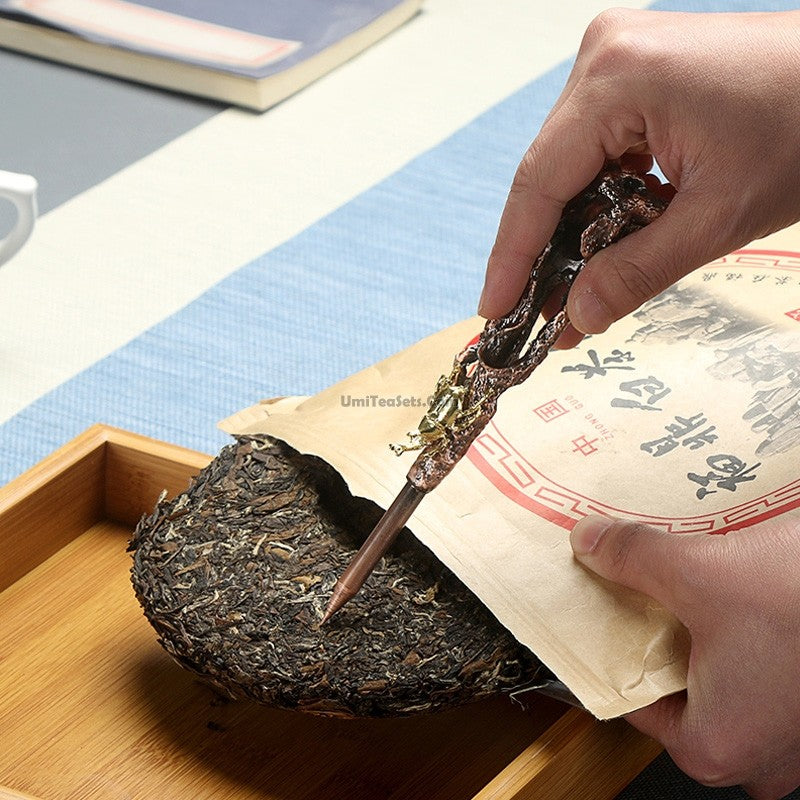 Handmade Uang Copper Tea Needle